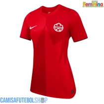 Camisa de time de futebol Canadá Replicas 1º Equipamento Feminina Mundo 2026 Manga Curta